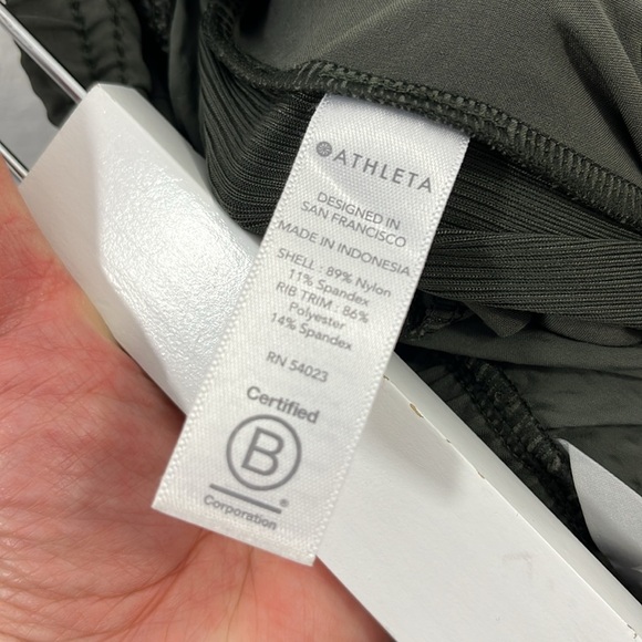 Athleta Texture Brooklyn Jogger Pant Mountain Olive size 8 - Picture 5 of 11